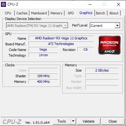 CPU-Zの画面２
