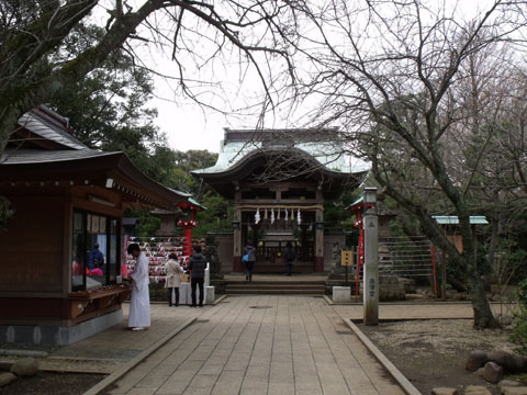 江島神社最奥の「奥津宮」