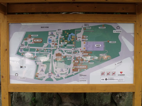 熱田神宮の全体地図