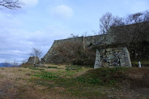 北側の櫓跡