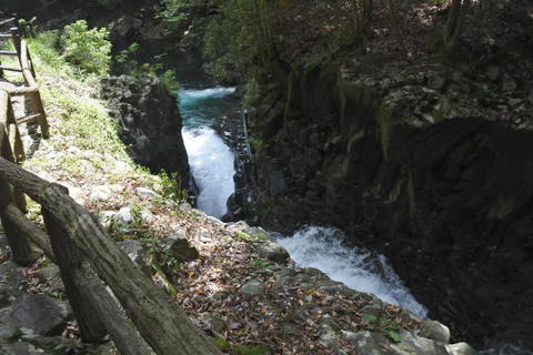 出合滝の上流側から撮影