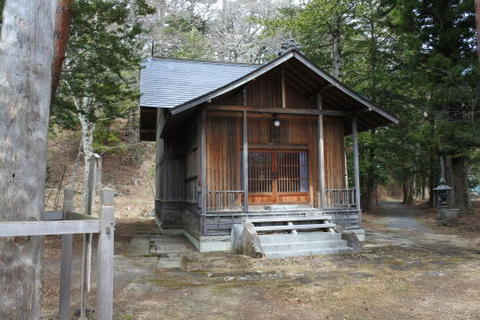 松原湖諏訪神社の下社