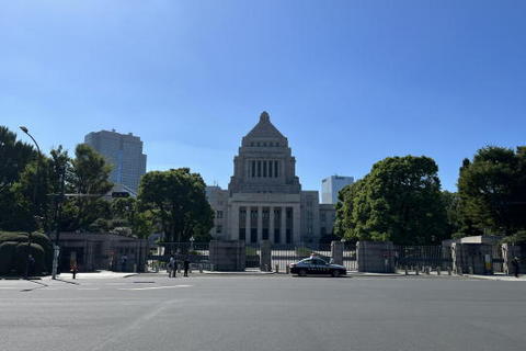 日本政治の中枢である国会議事堂