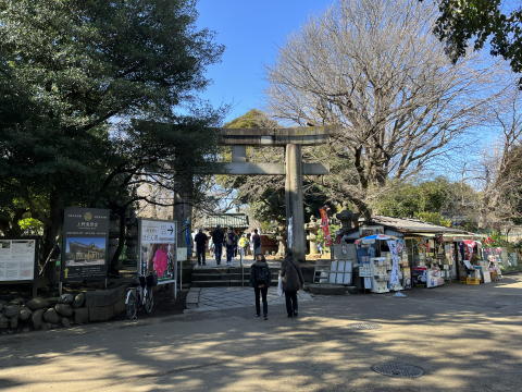 上野東照宮の入口