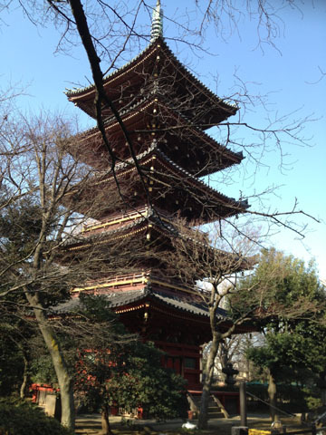 上野五重塔