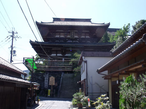 金峯山寺の山門