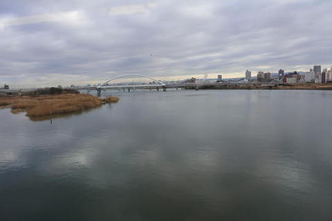淀川を通過
