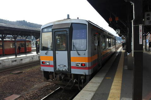 姫新線に乗車