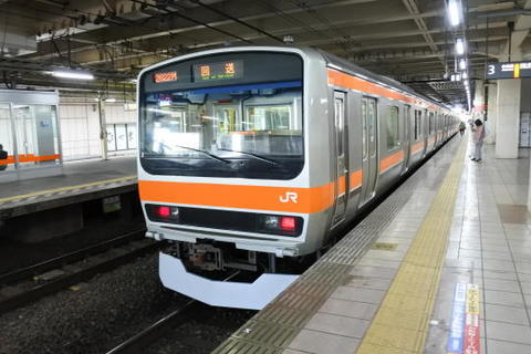 武蔵野線に転属したE231系