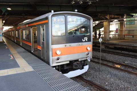 武蔵野線　東京行き