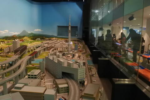 東武博物館メインの鉄道ジオラマ