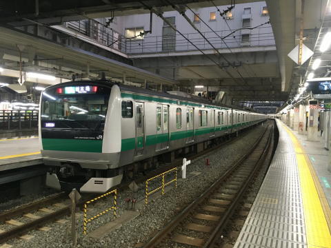 埼京線の新木場行き