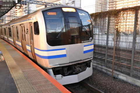横須賀・総武快速線のE217系