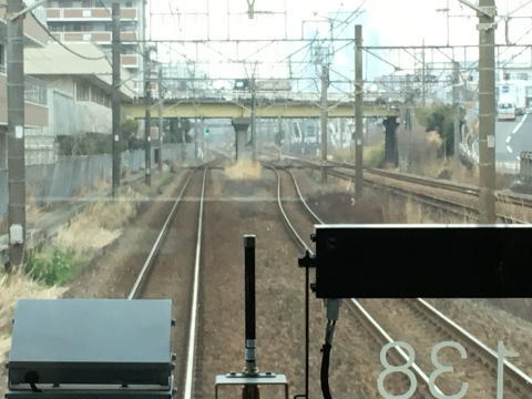 この辺りは横須賀線と並行