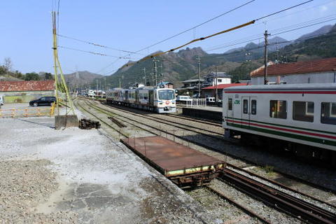 高崎方面の電車が到着