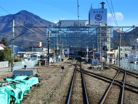 間もなく富士山駅に到着