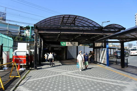 JR常磐線の金町駅
