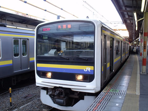京浜東北線から大移動した209系
