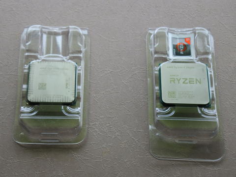 CPU本体のサイズはほぼ同じ